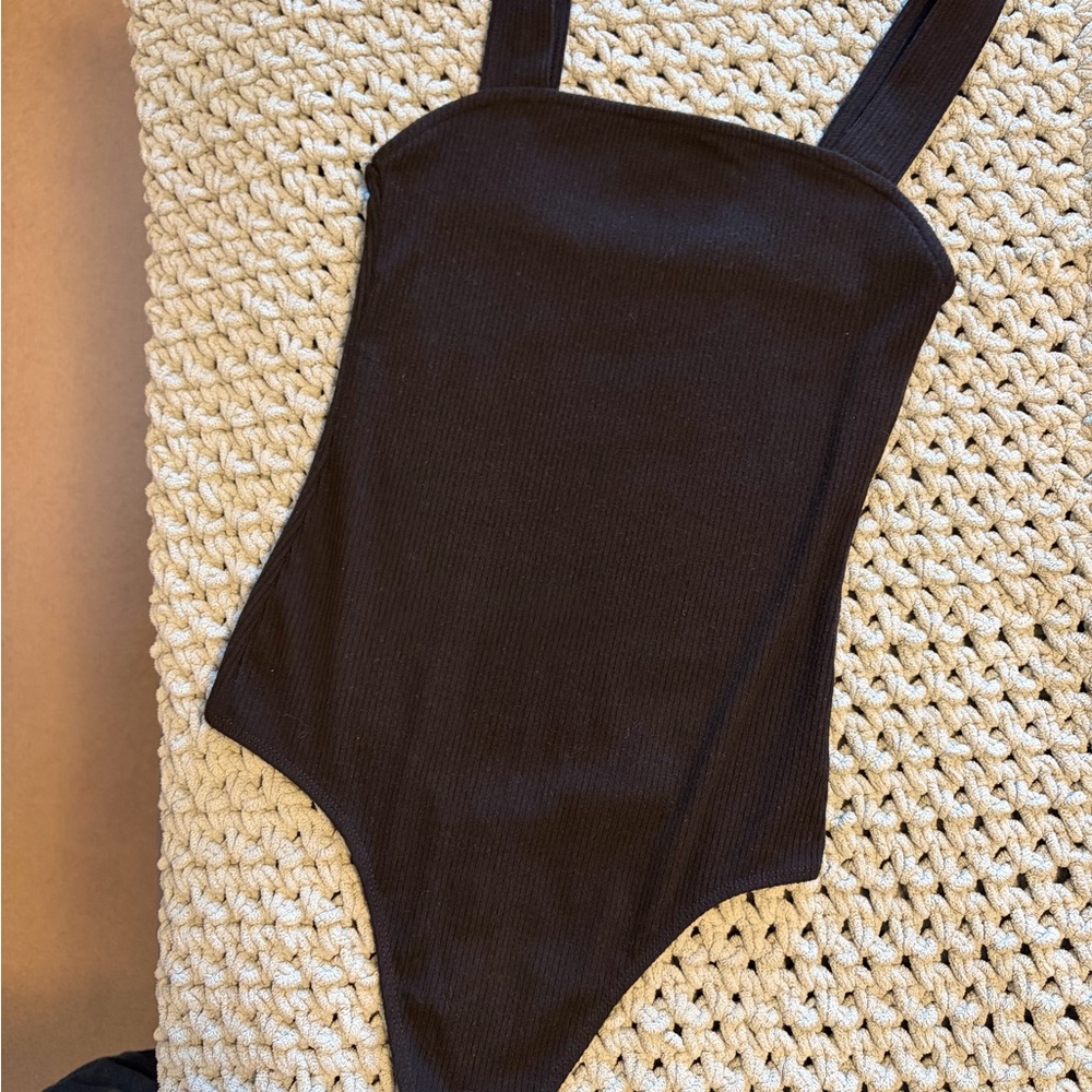 American Eagle Outfitters Womens thong Black Bodysuit